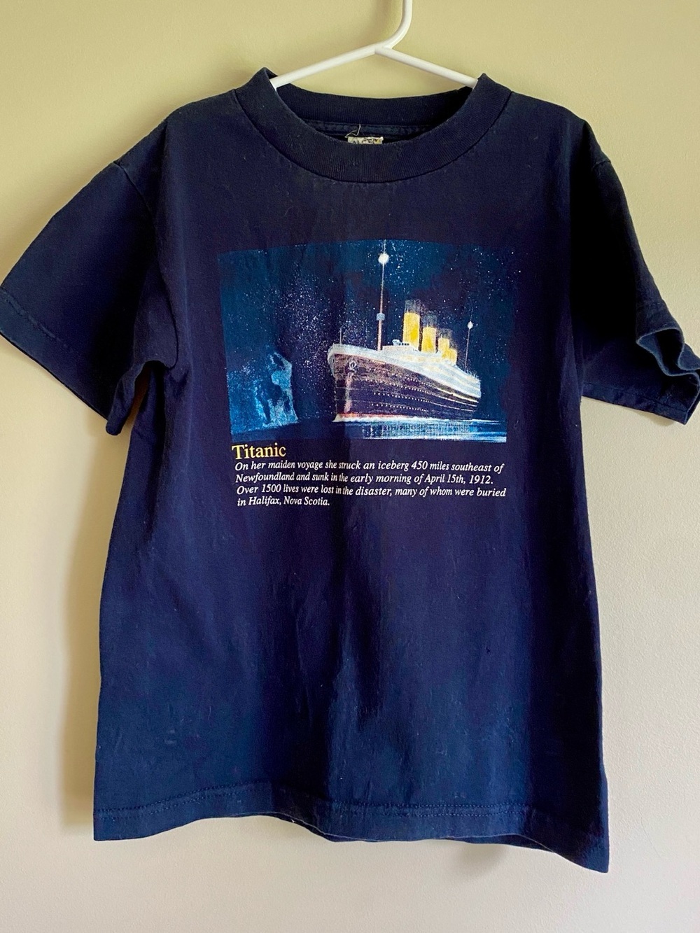 Vintage Youth Titanic Graphic Tee